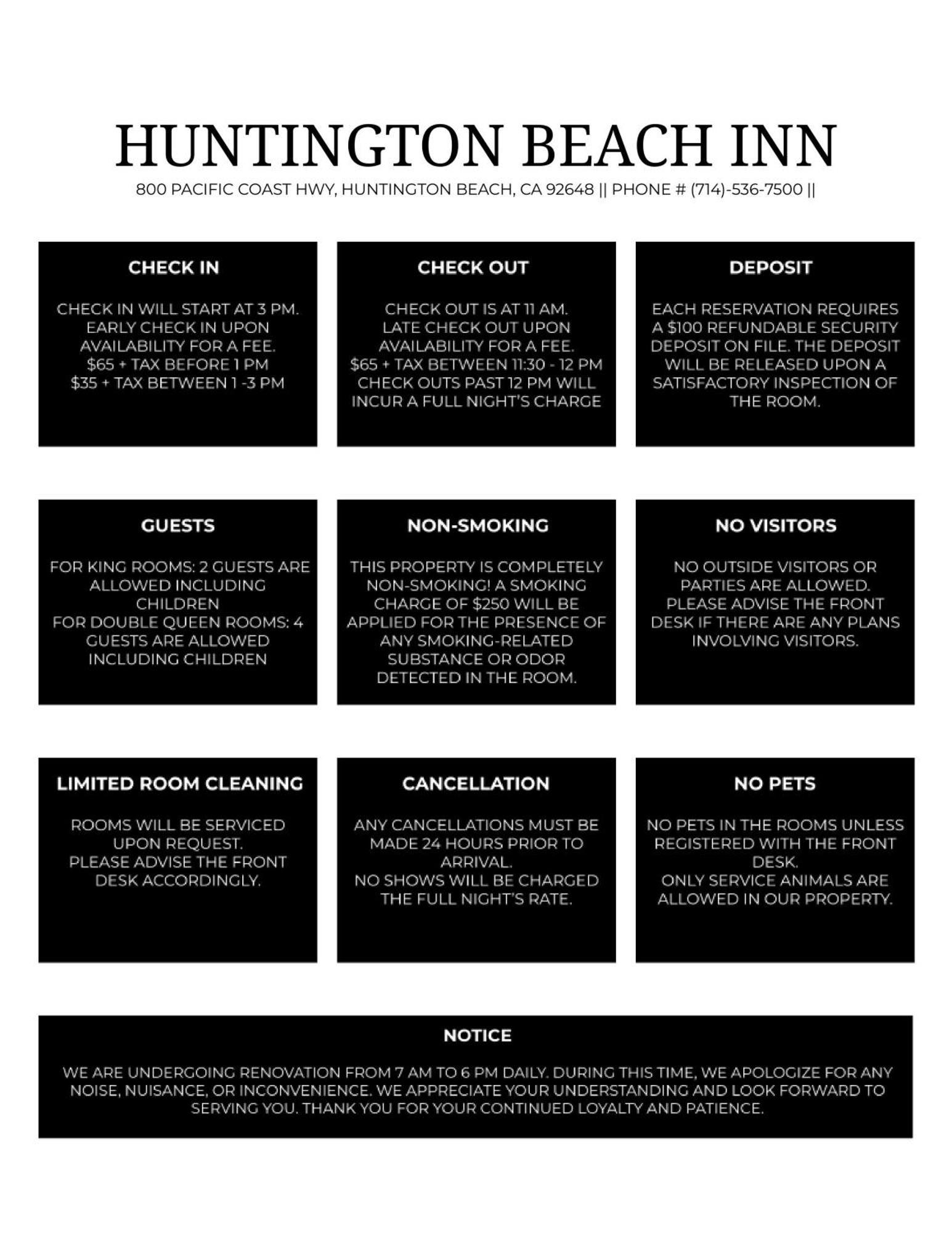 Huntington Beach Inn Екстериор снимка